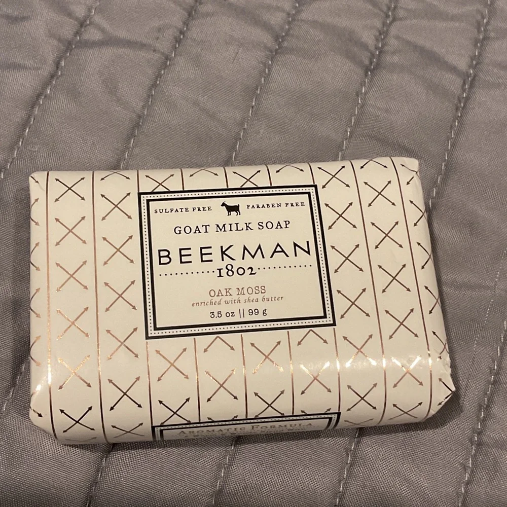 Beekman 1802 Bath Soap Set - Black, White, Tan